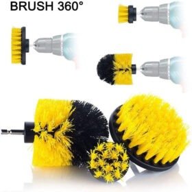 BROTHERS Carpet Brush Set With Drill Attachment (3Pcs) (2)