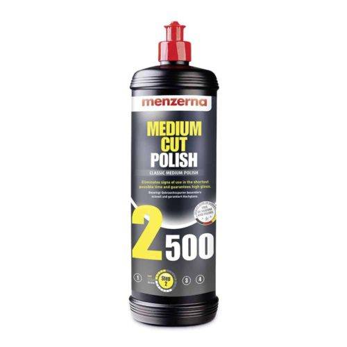 كمبوند تلميع مينزرنا الماني للخشونة المتوسطة 2500 – 1 لتر (Menzerna Medium Cut Polish 2500)