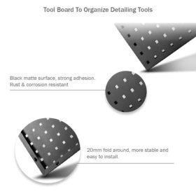 عليقة قصيرة خاص لوحة برازرز سوداء لتعليق مستلزمات كار كير