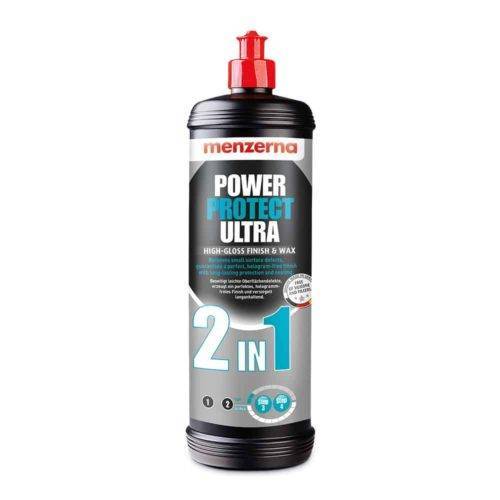 كمبوند تلميع مينزرنا الماني 2×1 لمعة نهائية x حماية – 1 لتر (Menzerna Power Protect Ultra 2in1)