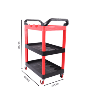 ترولي بلاستيك حامل للادوات