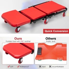 زحافة ميكانيكي + كرسي جي إي سي للانزلاق اسفل السيارة (5)