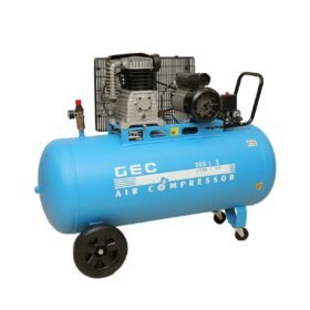 كمبروسر هواء جي اي سي 200 لتر 3 حصان 220 فولت (نحاس)