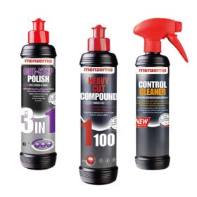 [13021151] MENZERNA Complete Set For Polishing & Compound Process 250ML (1100 + 3In1 + Control Cleaner)