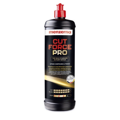كمبوند تلميع مينزرنا الماني للتلميع بمرحلة واحدة Cut Force Pro – 1 لتر (Menzerna Cut Force Pro)