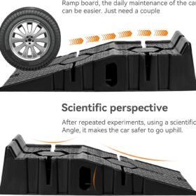 مطلع سيارة اسود هيفي ديوتي (2 قطعة)